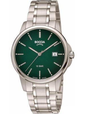 Boccia 3633-05 men`s watch titanium 40mm 10ATM