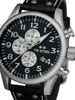 TW-Steel VS110 Volante Chronograph Mens Watch 48mm 10ATM