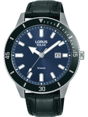 Lorus RX317AX9 solar Mens Watch 43mm 10ATM