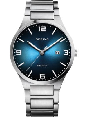 Bering 15240-777 men`s Titanium Mens Watch 40mm 5ATM