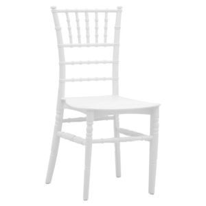 Καρέκλα catering Tiffany pakoworld PP λευκό 40x45x90εκ 1τεμ
