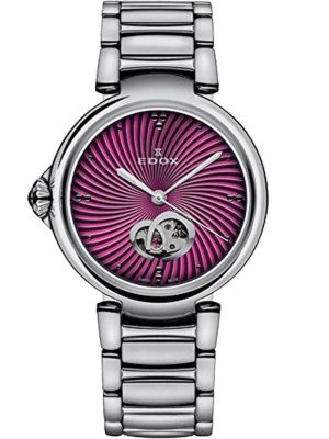 Edox 85025-3M-ROIN LaPassion Automatic Ladies Watch 33mm 5ATM