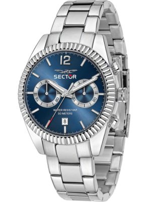 Sector R3253240006 series 240 dual time Mens Watch 41mm 5ATM