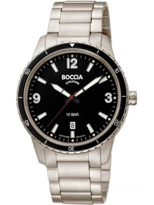 Boccia 3635-03 Men`s Watch Titanium 42mm 10ATM