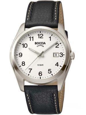 Boccia 3608-13 Men`s Watch Titanium 41mm 10ATM