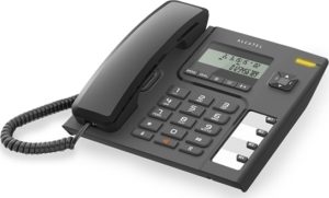 Alcatel T56 Μαύρο Ενσύρματο Τηλέφωνο