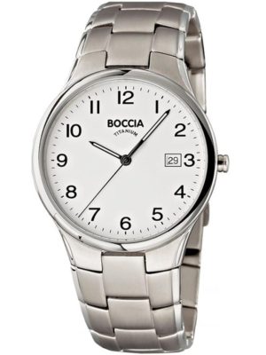 Boccia 3512-08 Men`s Watch Titanium 36mm 5ATM