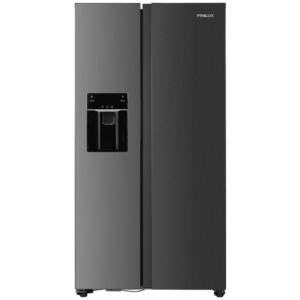 Finlux SBS550ICE Ψυγείο Ντουλάπα 513 l, E, No Frost, Υ177xΠ90xΒ66εκ. Inox