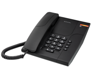 Alcatel T180 Μαύρο Ενσύρματο Τηλέφωνο Γραφείου