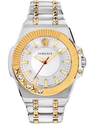 Versace VEDY00519 Chain Reaction men`s watch 46mm 5ATM