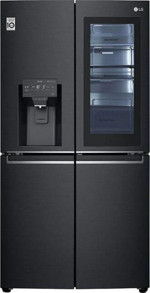 LG GMX945MC9F 638lt NoFrost Μαύρο Ψυγείο Ντουλάπα