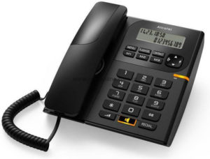 Alcatel T76 Μαύρο Ενσύρματο Τηλέφωνο Γραφείου