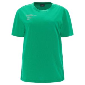 FREDDY Cotton t-shirt with printed text (S3WGZT4-V87) Bright Green