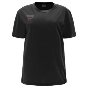 FREDDY Cotton t-shirt with printed text (S3WGZT4-N) BLACK