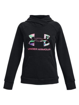 UNDER ARMOUR RIVAL FL HOODIE (1373127-001)