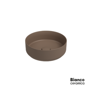 Bianco Ceramica Etna 33036 Taupe Matt 36x36 - Επιτραπέζιος νιπτήρας
