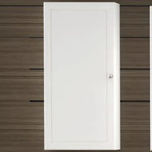 Drop White Gloss 35x15x73 - Κρεμαστό ντουλάπι