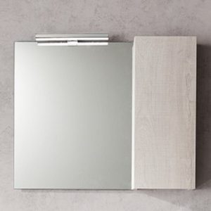 Furnibath C2B - Καθρέπτης μπάνιου με ντουλάπι 80x61,5