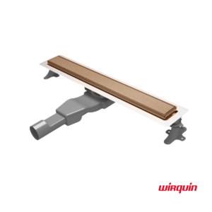 Wirquin Flat Linear 60 Rose Gold Brushed PVD - Γραμμικό Σιφώνι Δαπέδου