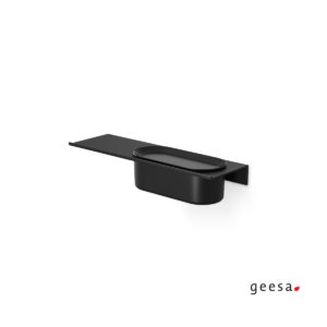 Geesa Leev 8220 Black Matt - Εταζερα με μπουκαλοθηκη