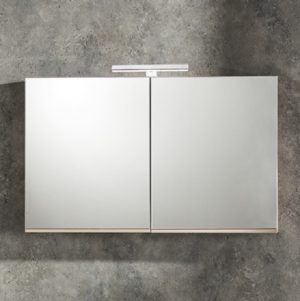Furnibath M1A - Καθρέπτης μπάνιου με ντουλάπι 100x61,5