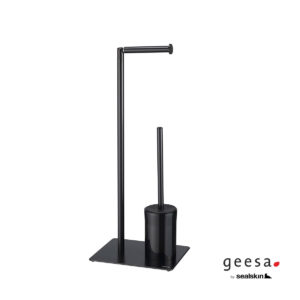 Geesa Sealskin 800203 Black Matt - Επιδαπεδια χαρτοθηκη & πιγκαλ