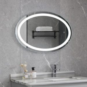 Gloria Oval 60x80 - Καθρέπτης μπάνιου Led