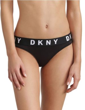 DKNY μαύρο σλιπ με φαρδύ λάστιχο cozy boyfriend DK4513.Y3T