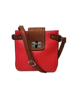 MaxFly κόκκινη γυναικεία τσάντα ώμου OEM 15108