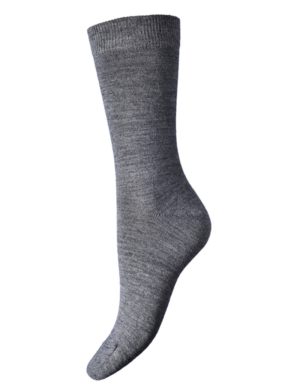 Walk γκρι μελανζέ μάλλινες γυναικείες κάλτσες W230.49
