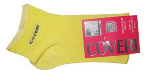 Enrico Coveri γυναικείες κοντές καλοκαιρινές κάλτσες MANGO2P Κίτρινο