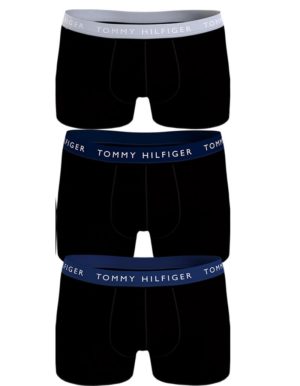 Tommy Hilfiger 3 τμχ μαύρα βαμβακερά αντρικά boxer UM0UM02324.0UK