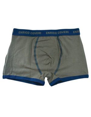 Enrico Coveri χακί boxer με πετρόλ λάστιχο για αγόρια έως 10 ετών κωδ. EB4036