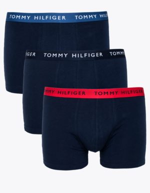 Tommy Hilfiger 3 τμχ μπλε-navy βαμβακερά αντρικά boxer UM0UM02324.OV4