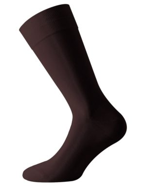Walk καφέ αντρικές επίσημες κάλτσες W107.16