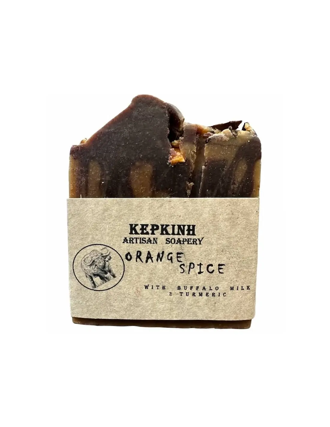 ΚΕΡΚΙΝΗ Artisan Σαπούνι Σώματος Orange Spice από Γάλα Βουβάλου 150gr