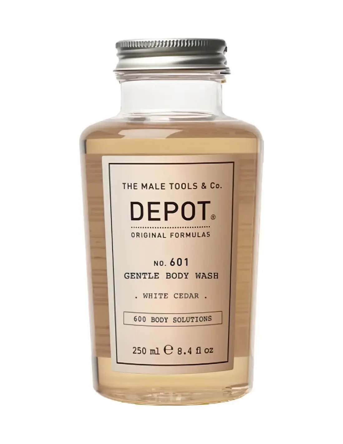 The Male Tools & Co Depot Gentle Body Wash White Cedar 250ml