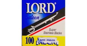 Ξυραφάκια Lord Saloon Pack 100 Half Razor Blades