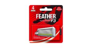 Feather F3 Triple Blade 4 Cartridges