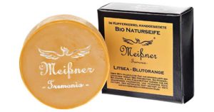 Meissner Tremonia Litsea and Blood Orange Organic Natural Soap 140gr