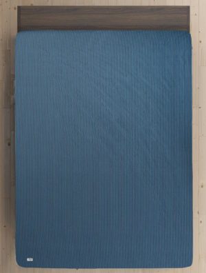 Σεντόνι PETROL STRIPES Σεντόνι μονό με λάστιχο: 100 x 200 30 εκ.