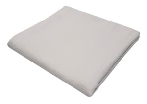Κουβέρτα Πικέ Le Blanc Sanforized Cotton 100% Μονή 170x260 White
