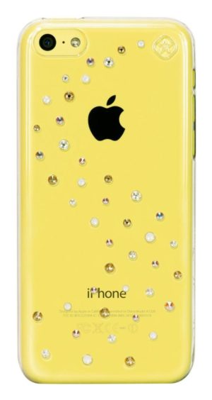 Bling My Thing Milky Way Clear Polycarbonate Case with (Angel Mix) SWAROVSKI ELEMENTS iPhone 5c