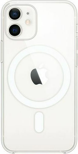 Θήκη Γνήσια Apple Silicone MAGSAFE για APPLE iPhone 12 mini 5.4 - ΔΙΑΦΑΝΗ - MHLL3ZM/A