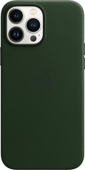 Θήκη από γνήσιο δέρμα Apple MagSafe για iPhone 13 Pro MAX 6.7 2021 - SEQUOIA ΠΡΑΣΙΝΟ - MM1Q3ZMA