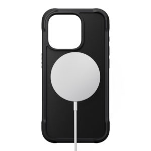 NOMAD θήκη Rugged Protective MagSafe με Πολυκαρβονικό πλαίσιο για Apple iPhone 15 Pro 6.1 2023 - Shadow ΜΑΥΡΟ - NM01639985