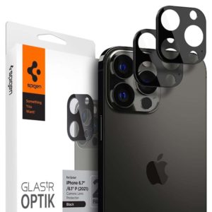 Spigen SGP OPTIK.TR SLIM Γυαλί προστασίας 9H Camera Lens για CAMERA Αpple iPhone 13 PRO / 13 PRO MAX - ΓΡΑΦΙΤΗΣ - 2 ΤΕΜ - AGL04035