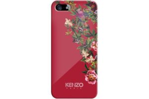 Θήκη KENZO Coque Exotic finition glossy για iPhone 5 5S SE - KOKKINO - KENZOEXOTICIP5R