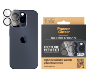 PANZERGLASS Γυαλί προστασίας PicturePerfect CAMERA LENS protector για Apple IPHONE 15 Pro/15 Pro Max Platinium Strength 0400 - ΔΙΑΦΑΝΟ - PG-1137