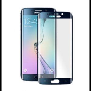 Γυαλί προστασίας Fullcover ANCUS Tempered Glass για Samsung G935F Galaxy S7 Edge ΜΑΥΡΟ ΧΡΥΣΟ - ΛΕΥΚΟ